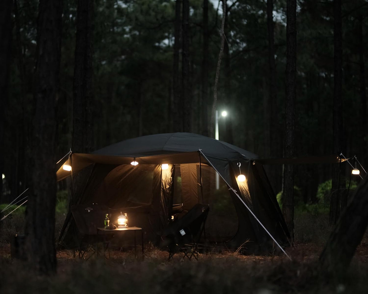 4-6 Person /8-10 Person Camping Tent with 3 Door 2 Room Large Family Cabin Tents, Double Layer Waterproof Portable Glamping Tent, Big Tents for Outdoor Camping Hiking and Backpacking