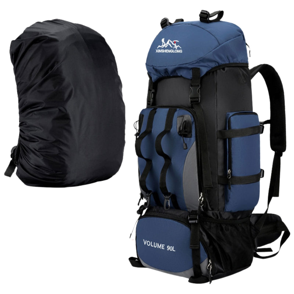 90L Waterproof Hiking Camping Backpack Trekking Travel  Bag