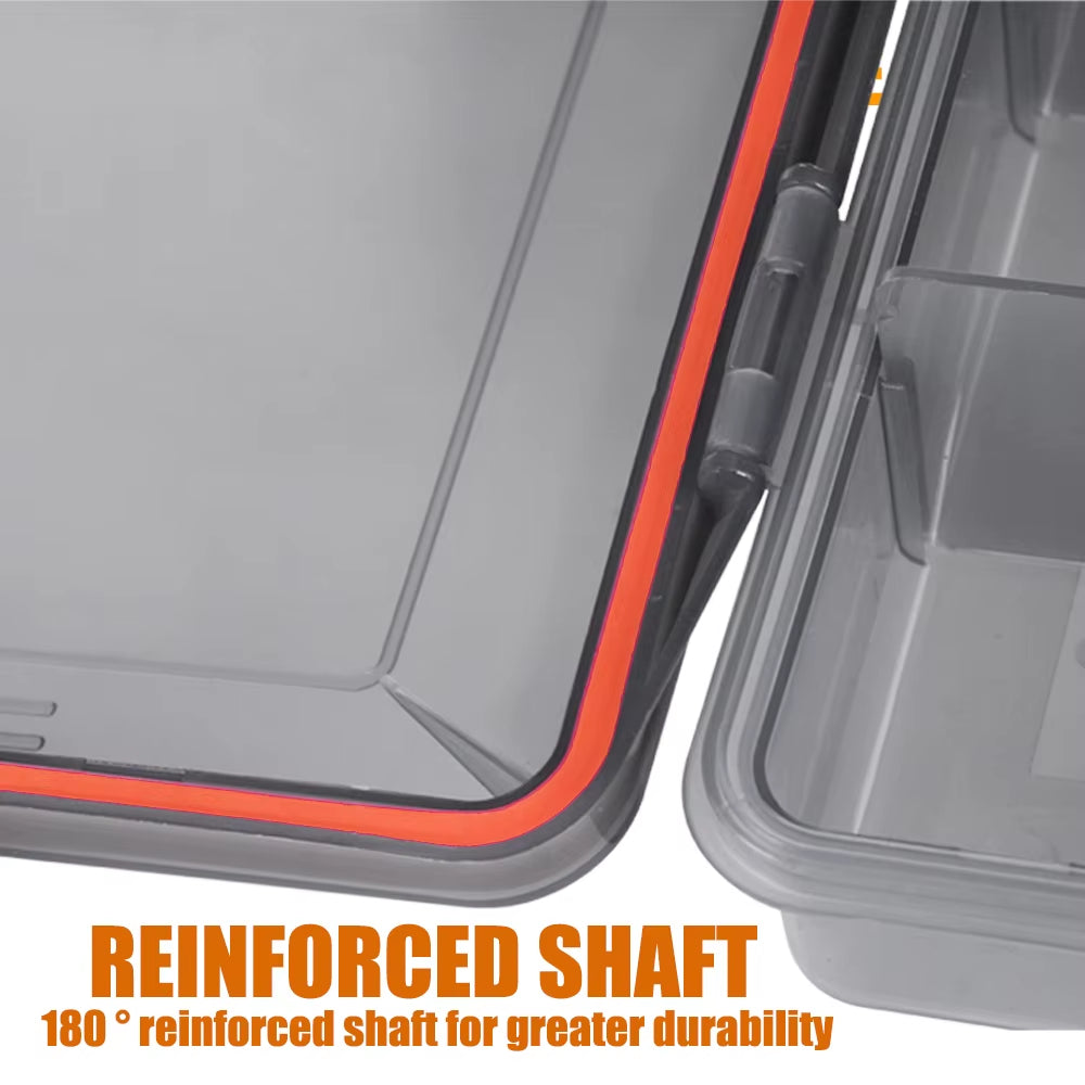 Waterproof Fishing Gear Box, Fishing Equipment Bait Box, Fishing Hook Storage Box, Fishing Tool Accessories