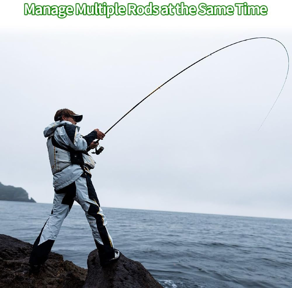 50PCS Fishing Rod Bells Clip – Dual Alert Fishing Bells for Rod Tip, Clip-On Bite Alarm for Night and Ice Fishing, Loud Sound Fishing Equipment Accessories