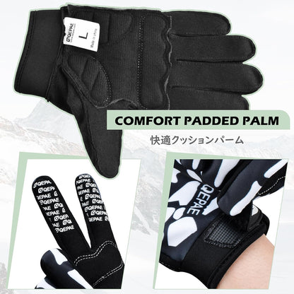 Cycling Gloves Mountain Road Biking Riding Gloves Breathable Wear-Resisting Shock-Absorbing for Men and Women