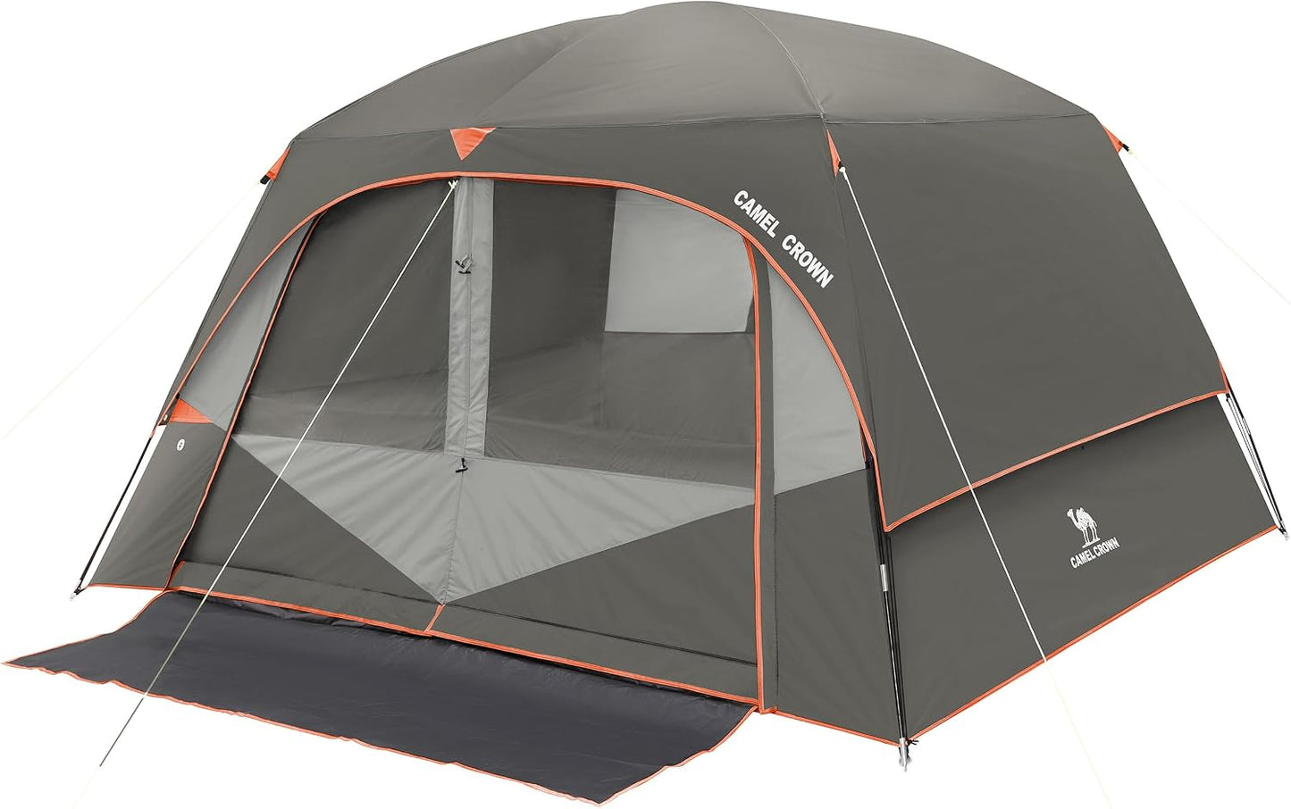Tents for Camping 6 Person Tent Waterproof Easy Setup Backpacking Tents with Floor Mats 4/5/6 Person Family Tent for Outdoor Hiking