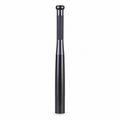 35cm Aluminium LED Torch Flashlight with High Low Strobe Modes, AA Batteries Included, Lightweight Camping Emergency Safety Light – Gunmetal