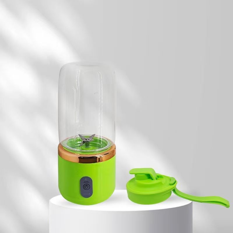 Personal Blender Portable Blender Smoothie Blender Protein Shake Blender Juice - Blue - Size Double cup