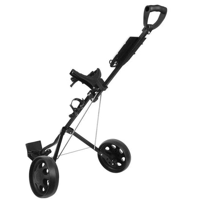 Foldable Aluminum Golf Push Pull Trolley Cart Lightweight Buggy for Easy Transport