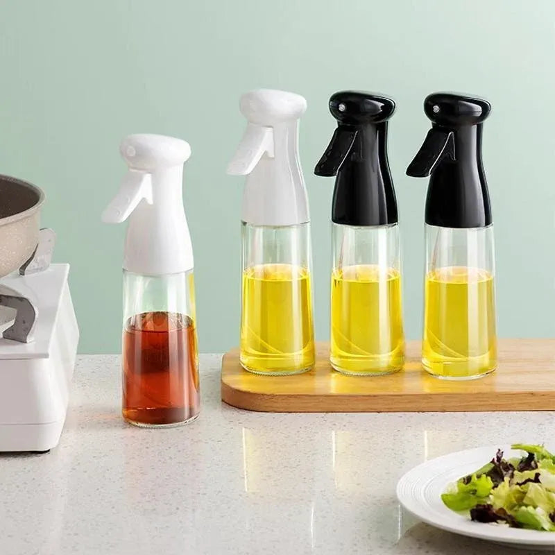 Olive Oil Sprayer Dispenser Cooking Baking BBQ Spray Bottle Kitchen Tool HG - White