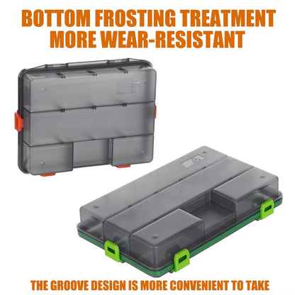 Waterproof Fishing Gear Box, Fishing Equipment Bait Box, Fishing Hook Storage Box, Fishing Tool Accessories