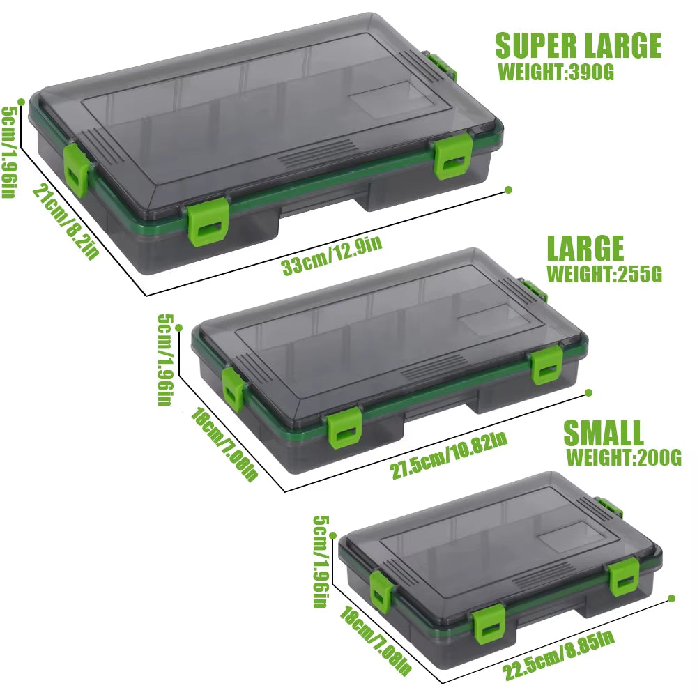 Waterproof Fishing Gear Box, Fishing Equipment Bait Box, Fishing Hook Storage Box, Fishing Tool Accessories